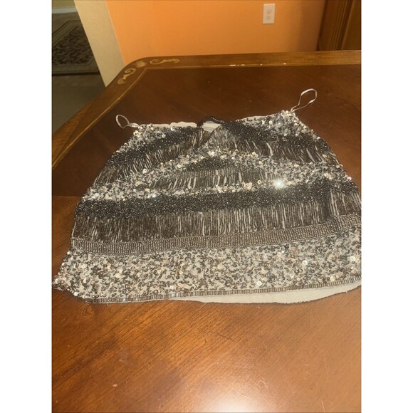 Zara Dresses & Skirts - Zara Sequin Womens Mini Skirt Size Sz XS